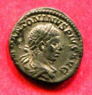 Ellagaballe Denier (C153) TB+ 38 - The Severans (193 AD Tot 235 AD)