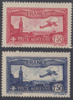 France - Poste Aérienne N° 05 & 06 (YT) N° 28 (AM) Neufs **.  - 1927-1959 Nuovi