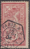 France - Paris RP A - Rue Therese Sur N° 121 (YT). Oblitération De 1904. - Used Stamps