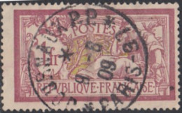 France - Paris 97 - Journaux PP Sur N° 121 (YT). Oblitération De 1909. - Used Stamps