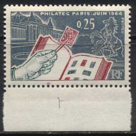 France - N° 1403 (YT) N° 1403b (AM) Neuf **. Main Blanche. - Neufs