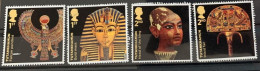 GROSSBRITANNIEN GRANDE BRETAGNE GB 2022 TUTANKHAMUN SET 4V USED SG 4743-6 MI 507881 YT 5475-8 SN 4303-6 - Oblitérés