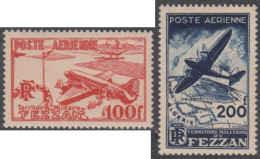 Fezzan (Territoire Militaire Du) - Poste Aérienne N° 4 & 5 (YT) N° 4 & 5 (AM) Neufs *. - Unused Stamps