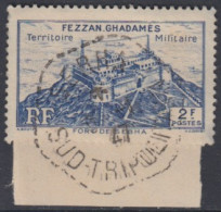 Fezzan (Territoire Militaire Du) - N° 32 (YT) N° 24 (AM) Oblitéré De Sebha / Sud-Tripolitain (1947). - Used Stamps