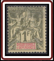 Diégo-Suarez - N° 37 (YT) N° 37 (AM) Neuf *. Gomme Partielle. - Unused Stamps