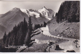 AUTRICHE (Österreich/Austria) AUTO - AUTOMOBILE SUR LA ROUTE DE Großglockner-Hochalpenstrasse + CACHET TAMPON AU DOS - PKW