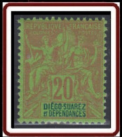 Diégo-Suarez - N° 31 (YT) N° 31 (AM) Neuf *. - Used Stamps