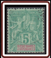Diégo-Suarez - N° 28 (YT) N° 28 (AM) Oblitéré. - Used Stamps