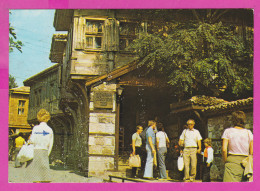 310976 / Bulgaria - Sozopol - Old House . Restaurant Tavern "Sozopol" Many People 1986 PC Septemvri Bulgarie  - Alberghi & Ristoranti