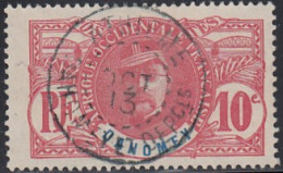 Dahomey 1906-1907 - Athieme Sur N° 22 (YT) N° 22 (AM). Oblitération De 1913. - Used Stamps