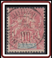 Dahomey 1899-1905 - Ouidah Sur N° 2 (YT) N° 2 (AM). Oblitération De 1906. - Used Stamps