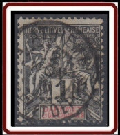 Dahomey 1899-1905 - Athieme Sur N° 6 (YT) N° 6 (AM). Oblitération. - Used Stamps