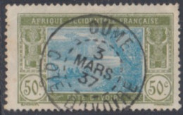 Côte D'Ivoire 1913-1944 - Oume Sur N° 69 (YT) N° 75 (AM). Oblitération De 1937. - Autres & Non Classés