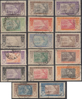 Côte D'Ivoire 1913-1944 - N° 41 à 57 (YT) N° 41 à 56 & 58 (AM) Oblitérés. - Usados
