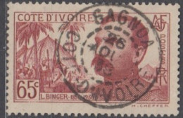 Côte D'Ivoire 1913-1944 - Gagnoa Sur N° 139 (YT) N° 142 (AM). Oblitération De 1938. - Autres & Non Classés