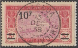 Côte D'Ivoire 1913-1944 - Gagnoa Sur N° 79 (YT) N° 73 (AM). Oblitération De 1939. - Sonstige & Ohne Zuordnung