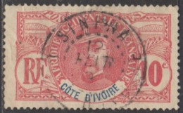 Côte D'Ivoire 1892-1912 - Sinfra Sur N° 25 (YT) N° 25 (AM). Oblitération. - Oblitérés