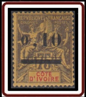 Côte D'Ivoire 1892-1912 - N° 19 (YT) N° 19 (AM) Neuf *. - Unused Stamps