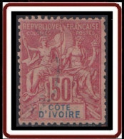 Côte D'Ivoire 1892-1912 - N° 11 (YT) N° 11 (AM) Oblitéré. - Used Stamps