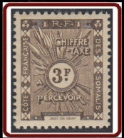 Côte Française Des Somalis 1941-1958 - Timbre-taxe N° 20 (YT) N° 20 (AM) Neuf **. - Unused Stamps