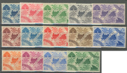 Côte Française Des Somalis 1941-1958 - N° 234 à 247 (YT) N° 236 à 249 (AM) Neufs **. - Unused Stamps