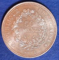 (CG#006) - 50 Francs Hercule 1975 - Argent - 50 Francs