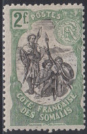 Côte Française Des Somalis 1894-1903 - N° 65 (YT) N° 65 (AM) Neuf *. Charnière. - Ongebruikt