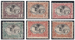 Côte Française Des Somalis 1894-1903 - N° 53 à 58 (YT) N° 52 à 57 (AM) Neufs *. - Unused Stamps