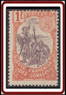 Côte Française Des Somalis 1894-1903 - N° 50 (YT) N° 49 (AM) Neuf *. - Ongebruikt