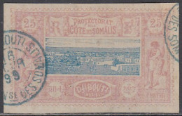 Côte Française Des Somalis 1894-1903 - N° 12 (YT) N° 12 (AM) Oblitéré. - Used Stamps