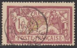 Crète (île De) Bureau Français - N° 13 (YT) N° 12 (AM) Oblitéré. - Used Stamps