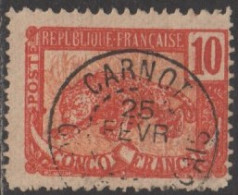 Congo Français - Carnot Sur N° 31 (YT) N° 31 (AM). Oblitération. - Used Stamps