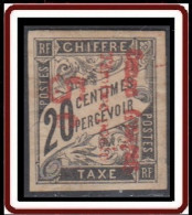 Congo Français 1891-1892 - N° 09 (YT) N° 10 (AM) Neuf. Forte Adhérence Papier. - Nuevos