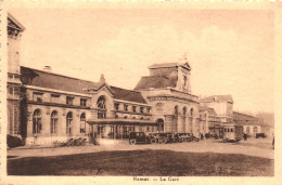 NAMUR, STATION, ARCHITECTURE, CAR, TRAM, BELGIUM, POSTCARD - Namur