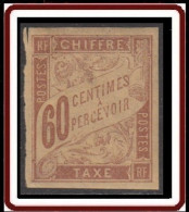 Colonies Générales - Timbre-taxe N° 24 (YT) N° 24 (AM) Neuf *. - Postage Due