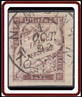 Colonies Générales - Timbre-taxe N° 15 (YT) N° 15 (AM) Oblitéré De Nam-Dinh / Tonkin. - Postage Due