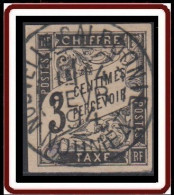 Colonies Générales - Timbre-taxe N° 3 (YT) N° 3 (AM) Oblitéré De Nouméa. - Strafportzegels