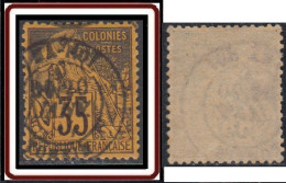 Colonies Générales - N° 56 (YT) N° 56 (AM) Oblitéré De Ha-Noi / Tonkin. - Alphée Dubois