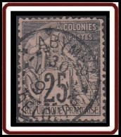 Colonies Générales - N° 54 (YT) N° 54 (AM) Oblitéré De Abymes / Guadeloupe. - Alphee Dubois