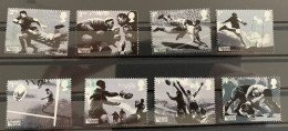 GROSSBRITANNIEN GRANDE BRETAGNE GB 2015 RUGBY WORLD CUP SET 8V USED SG 3748-55 MI 3785-92 YT 4205-12 SN 3425-32 - Used Stamps