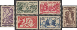 Cameroun Mandat Français - N° 153 à 158 (YT) N° 112 à 117 (AM) Neufs *. - Unused Stamps