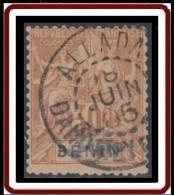 Benin - N° 41 (YT) N° 38 (AM) Oblitéré De Allada (1905). - Used Stamps