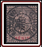 Benin - N° 40 (YT) N° 37 (AM) Oblitéré De Ouidah / Dahomey (1898). - Usados