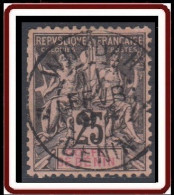 Benin - N° 27 (YT) N° 20 (AM) Oblitéré De Whydah / Benin (1894). - Usados