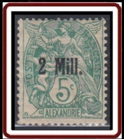 Alexandrie - N° 35 (YT) N° 35 (AM) Neuf *. - Unused Stamps