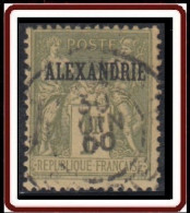 Alexandrie - N° 16 (YT) N° 13 (AM) Type II Oblitéré. - Used Stamps