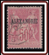 Alexandrie - N° 14 (YT) N° 17 (AM) Type III Oblitéré. - Usados