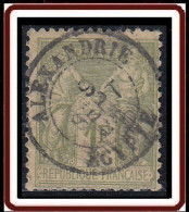 Alexandrie - France N° 82 (YT) Oblitéré De Alexandrie / Egypte. - Used Stamps