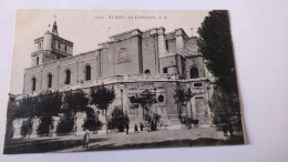 Carte Postale Ancienne ( FF6 ) De Alais , La Cathédrale - Alès