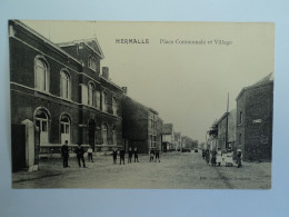 CP : Hermalle   Place Communale Et Village - Wezet